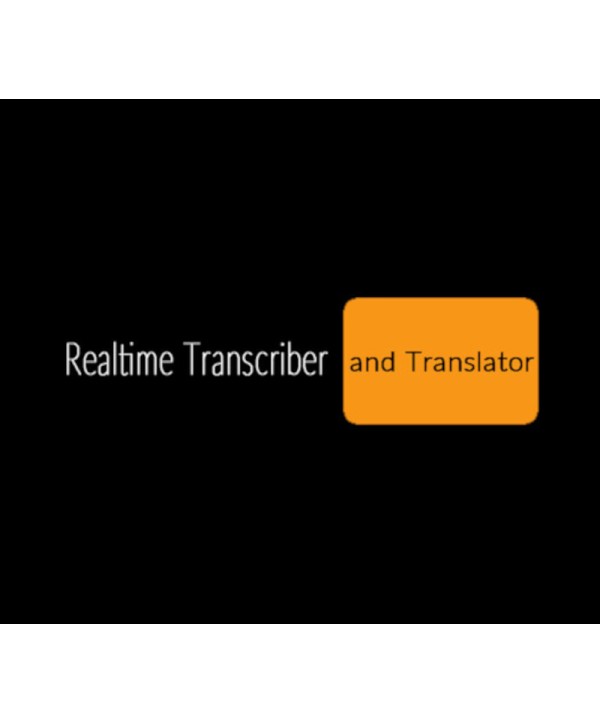 Realtime Transcriber and Translator Steam Key GLOBAL